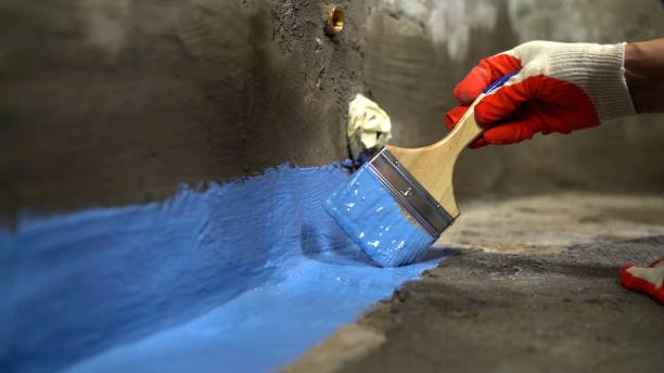 Commercial Foundation Crack Repair project at a Hersey, MI business property by SJ Waterproofing Pros